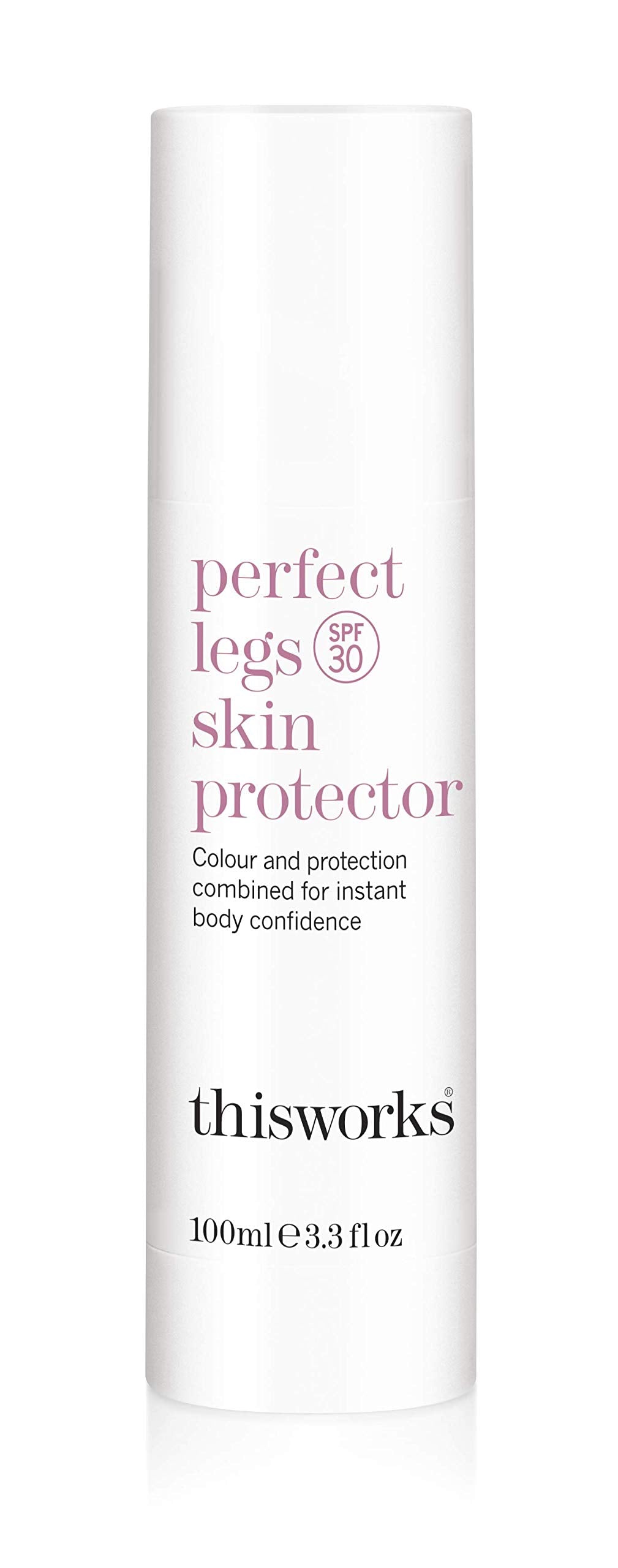 thisworks perfect legs skin protector spf 30: Tinted Serum to Enhance, Refine and Protect Legs from Sun Damage, 100ml | 3.3 fl oz