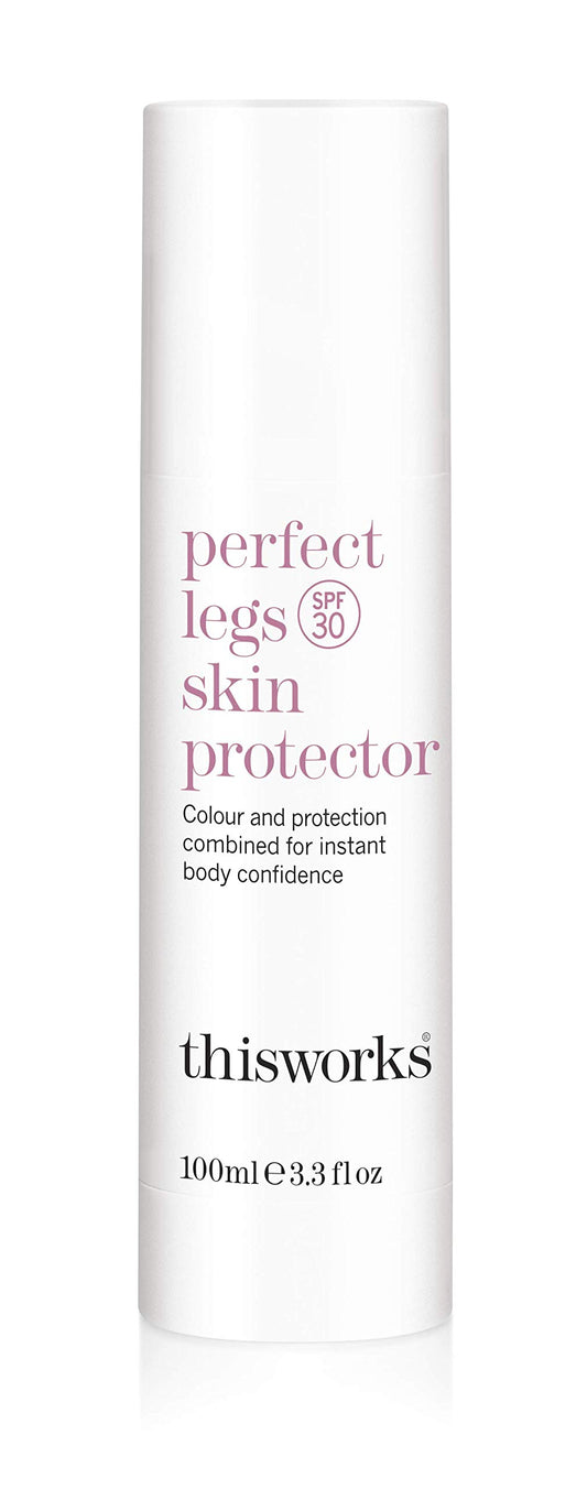 thisworks perfect legs skin protector spf 30: Tinted Serum to Enhance, Refine and Protect Legs from Sun Damage, 100ml | 3.3 fl oz