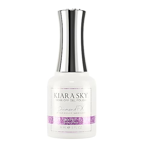 KIARA SKY Diamond FX Reflective Gel Polish (Beets It) Beauty & Personal Care KIARA SKY