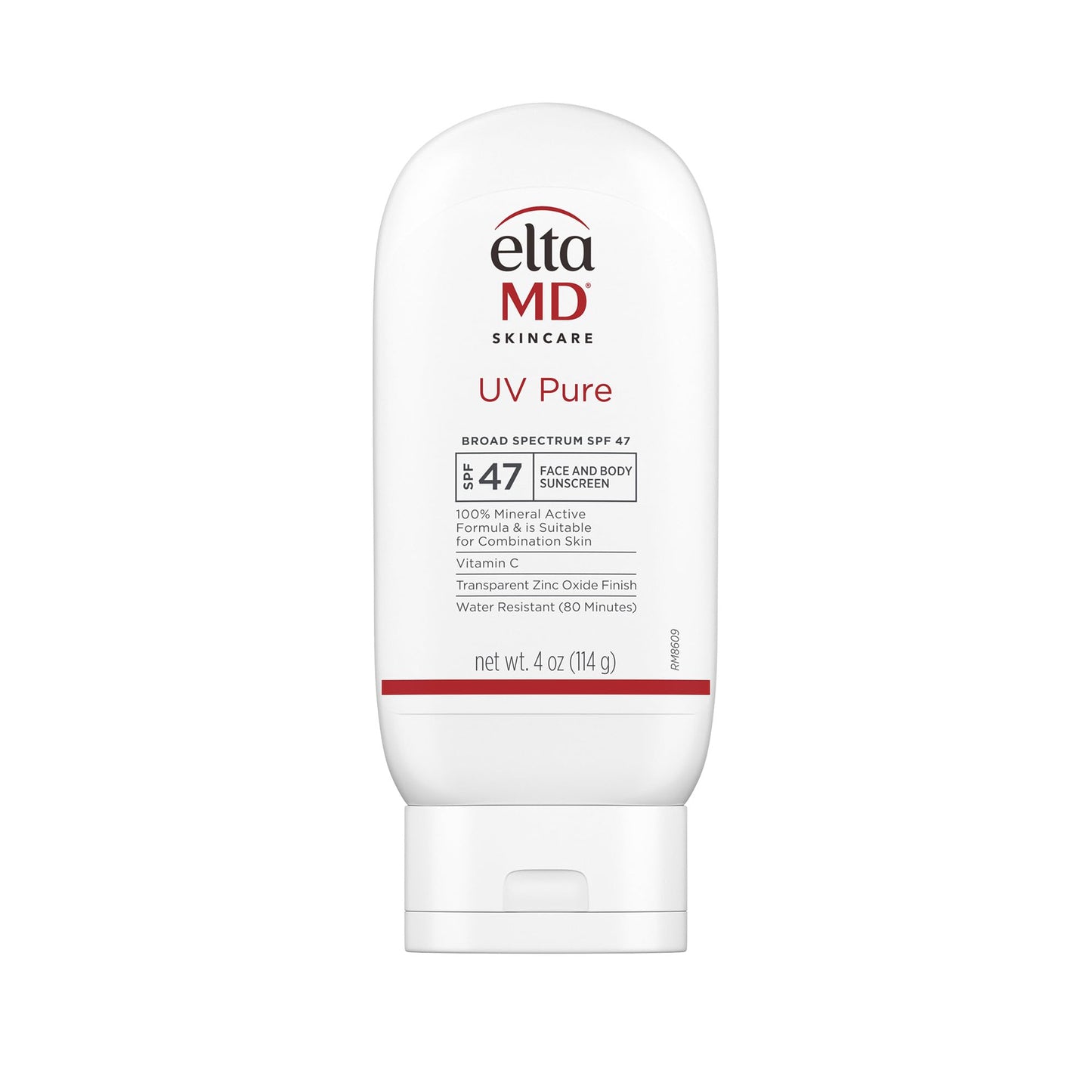 EltaMD UV Pure Face and Body Sunscreen, SPF 47 Mineral Sunscreen for Kids and Adults, Water Resistant Up to 80 Minutes, Oil Free Zinc Oxide Formula