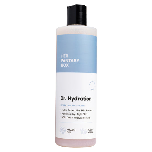 Her Fantasy Box | Dr. Hydration Moisturizing Body Wash - Ultra-Hydrating Cleanser with Hyaluronic Acid & Aloe, Gentle Daily Wash for Soft Beauty & Personal Care Her Fantasy Box