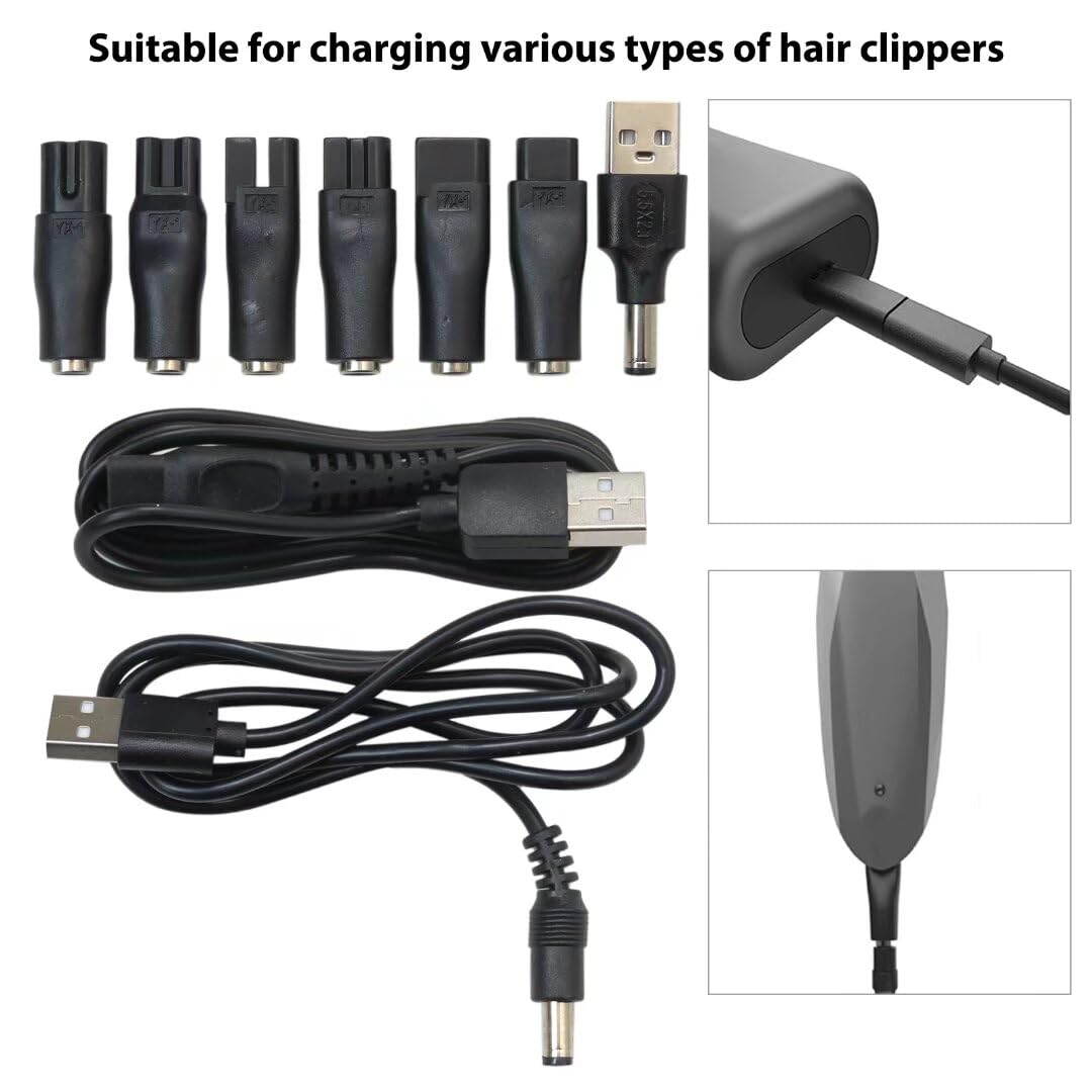 Power Cord 5V Replacement Charger Usb Adapter Suitable For Electric Hairdressers, Shavers, Beauty Instruments, Purifiers, Table Lamps And For Others Beauty and Personal Care USonline911