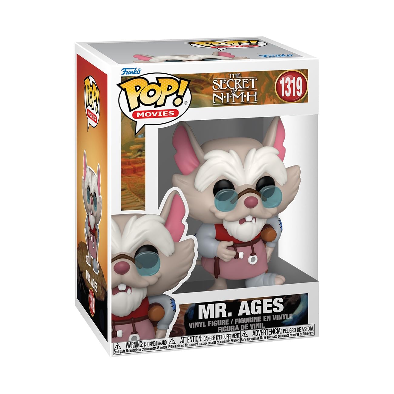 Funko Pop Secret of NIMH - Mr. Ages - Collectable Vinyl Figure - Gift Idea - Official Merchandise - Toys for Kids & Adults - Cartoon/Animation Fans