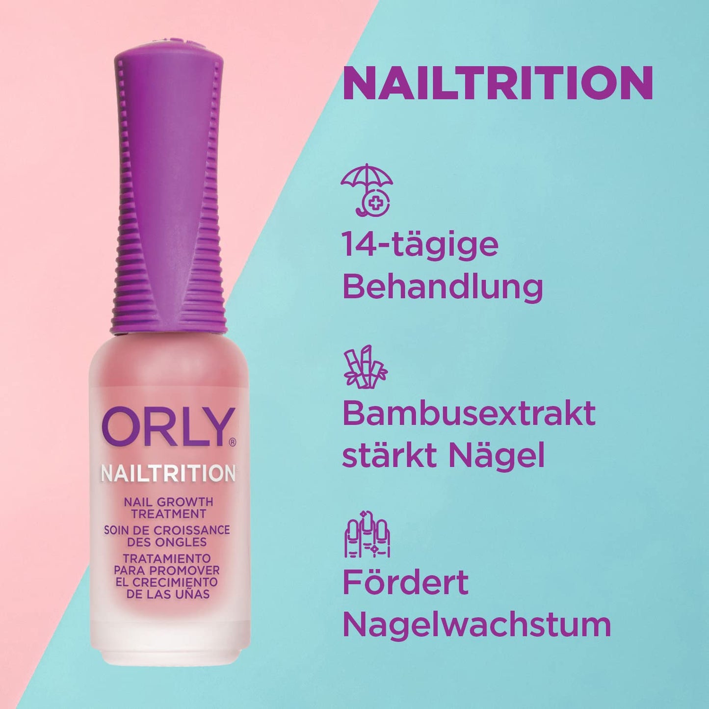 Orly Nailtrition Nail Strengthener, .3 Ounce Beauty & Personal Care Orly