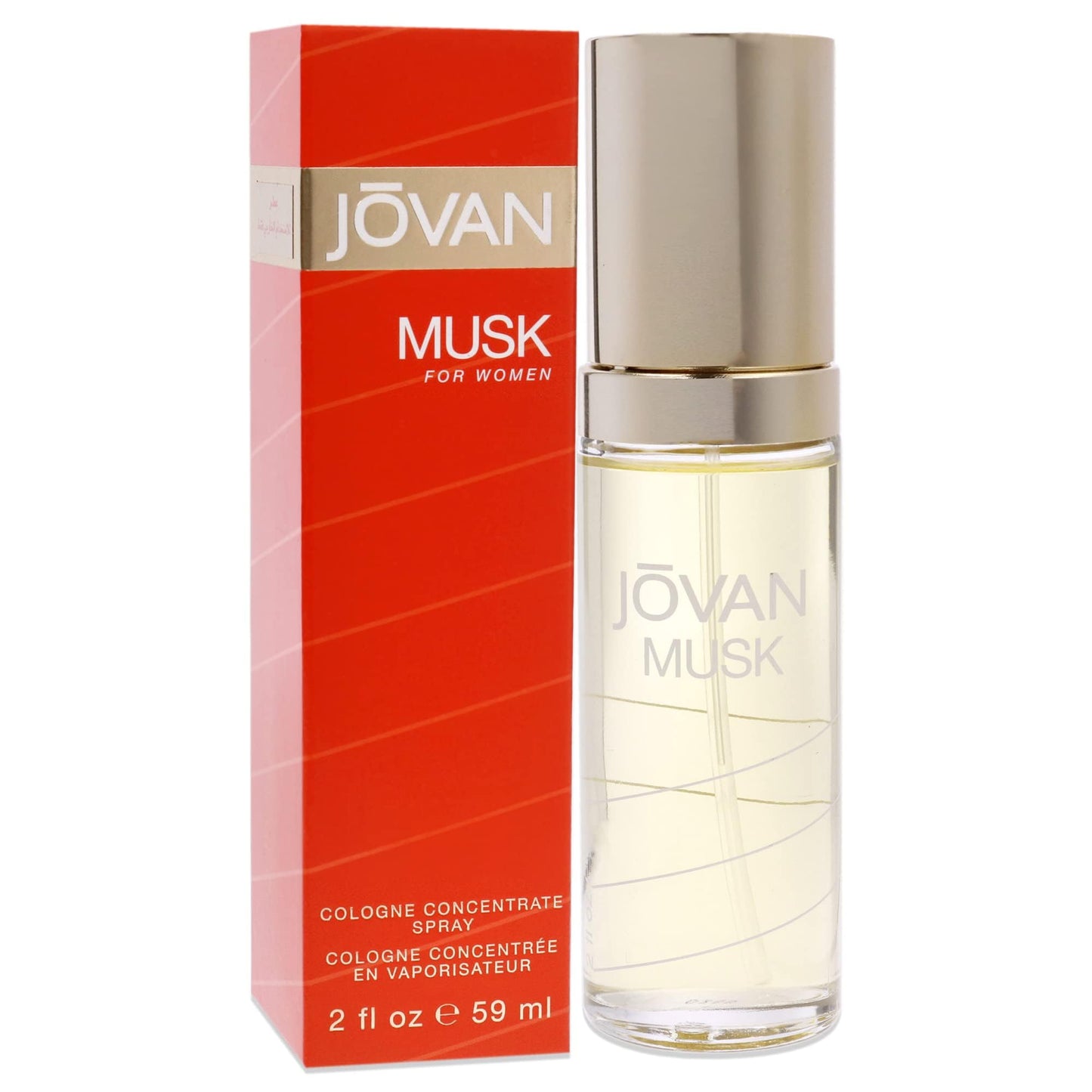 Jovan Musk Cologne Concentrate Spray 2.0 Oz Musk Cologne Concentrate Spray 2.0 Oz (60 Ml) (W)