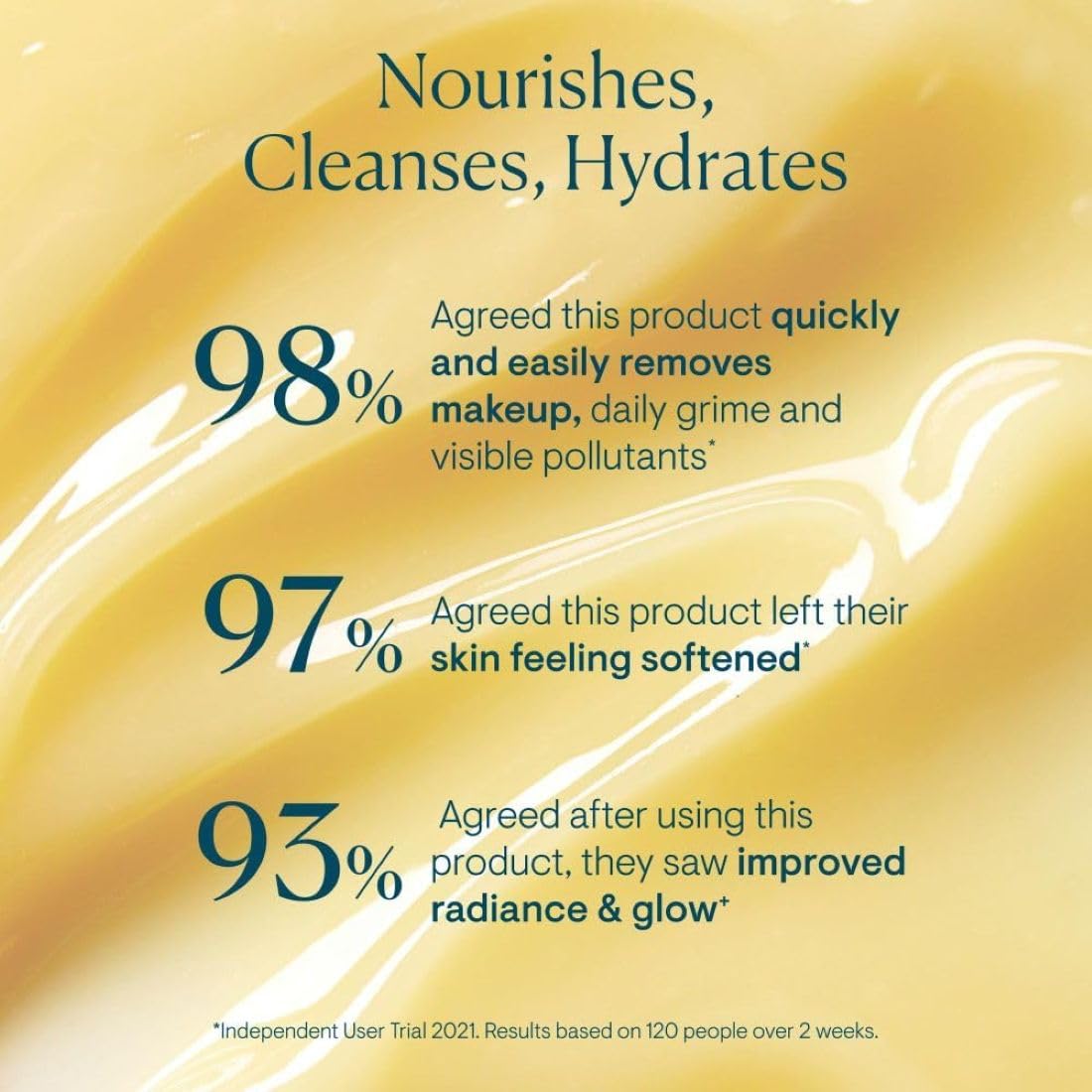 ELEMIS Pro-Collagen Cleansing Balm Waterproof Makeup Remover 100g, Dissolves Makeup, Melts From Balm to Milky Lather, Hydrating Facial Cleanser