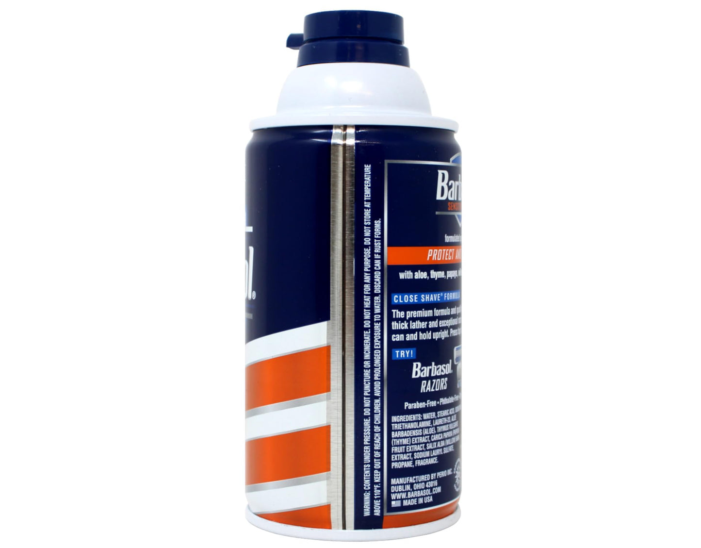 Barbasol Sensitive Skin Thick and Rich Shaving Cream, 10 Ounce Pack of 2 Beauty and Personal Care Flywrun
