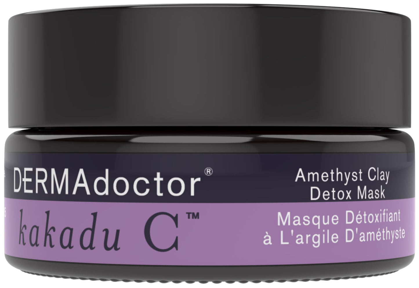 DERMAdoctor Clay Mask for Face with Bentonite & Kaolin Clay - Vitamin C Mask for Face, Pore Minimizer, Facial Detox, Facial Oil Remover, Illuminator