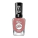 Sally Hansen Miracle Gel Salon Quality Nail Polish | Gel-Like Formula, Two-Step System, No UV Light Needed, Long Lasting | Opaque, Glossy | 252 Rose