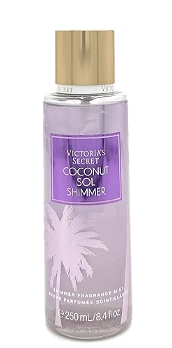 Victoria's Secret Fragrance Mist Coconut Sol Shimmer 8.4 Fl Oz