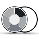 6 Color Grey Face Paint Palette, Professional Skeleton Skull Face Body Paint, Washable SFX Makeup for Halloween Face Body Paint, Vampire, Zombie