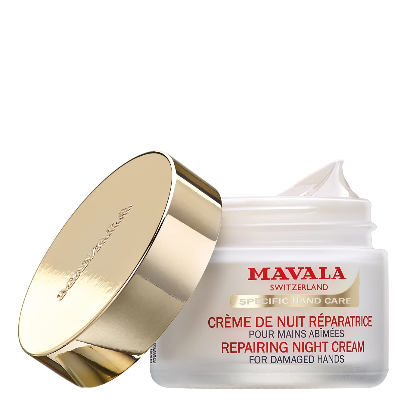 MAVALA Repairing Night Cream for Hands| Dry hands Treatment | Cracked Hands Repair| Overnight Hand Moisturizer | 30 Day Treatment | Moisturizing