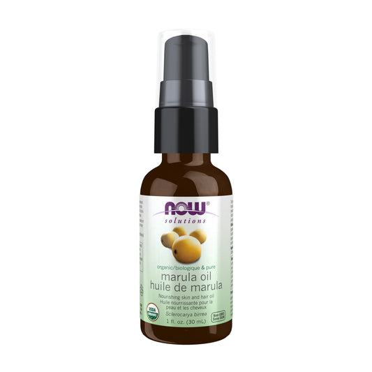 NOW Foods Solutions, Organic Marula Oil, Skin Hydrating and Nourishing, 100% Pure, 1-Ounce Beauty & Personal Care NOW Foods