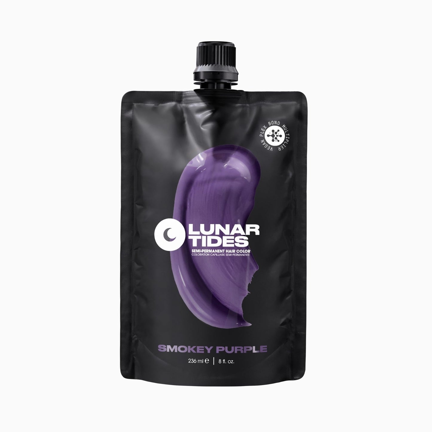 Lunar Tides Semi-Permanent Hair Color (43 colors) (Smokey Purple, 4 fl. oz.)