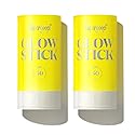 Supergoop! Glow Stick - 0.7 oz, Pack of 2 - SPF 50 PA++++ Dry Oil Sunscreen Stick for Face & Body - Hydrates for a Healthy Glow - Mess Free, Travel
