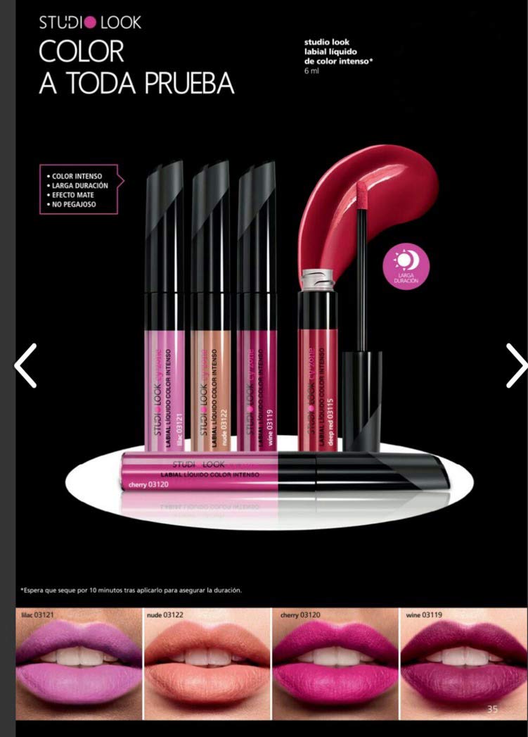 Cyzone Studio Look Intense Color Liquid Lipstick, Long Lasting High Fixing, Color: Rose Nude