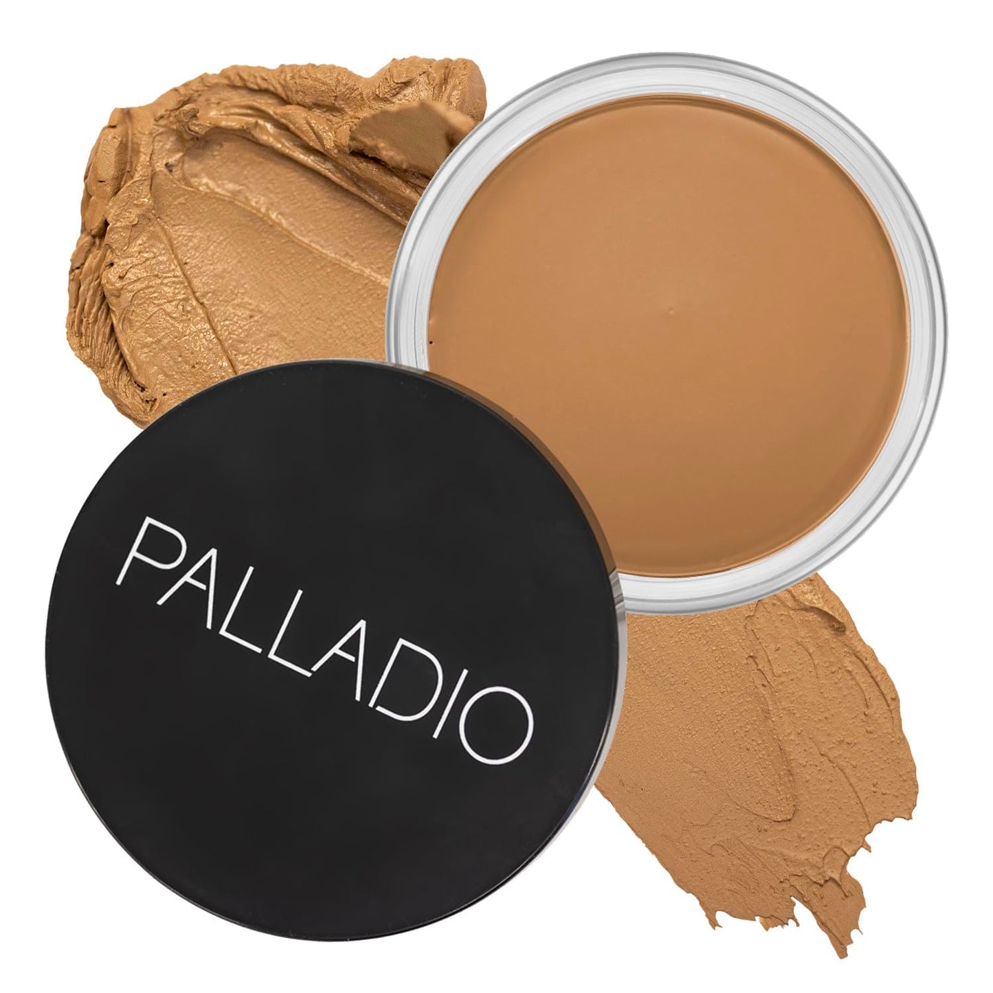 Palladio Cream Bronzer for Face & Skin, Creates a Sun Kissed Glow, Infused with Aloe & Cocoa Butter, Buildable Coverage, Vegan Formula, Cruelty Free