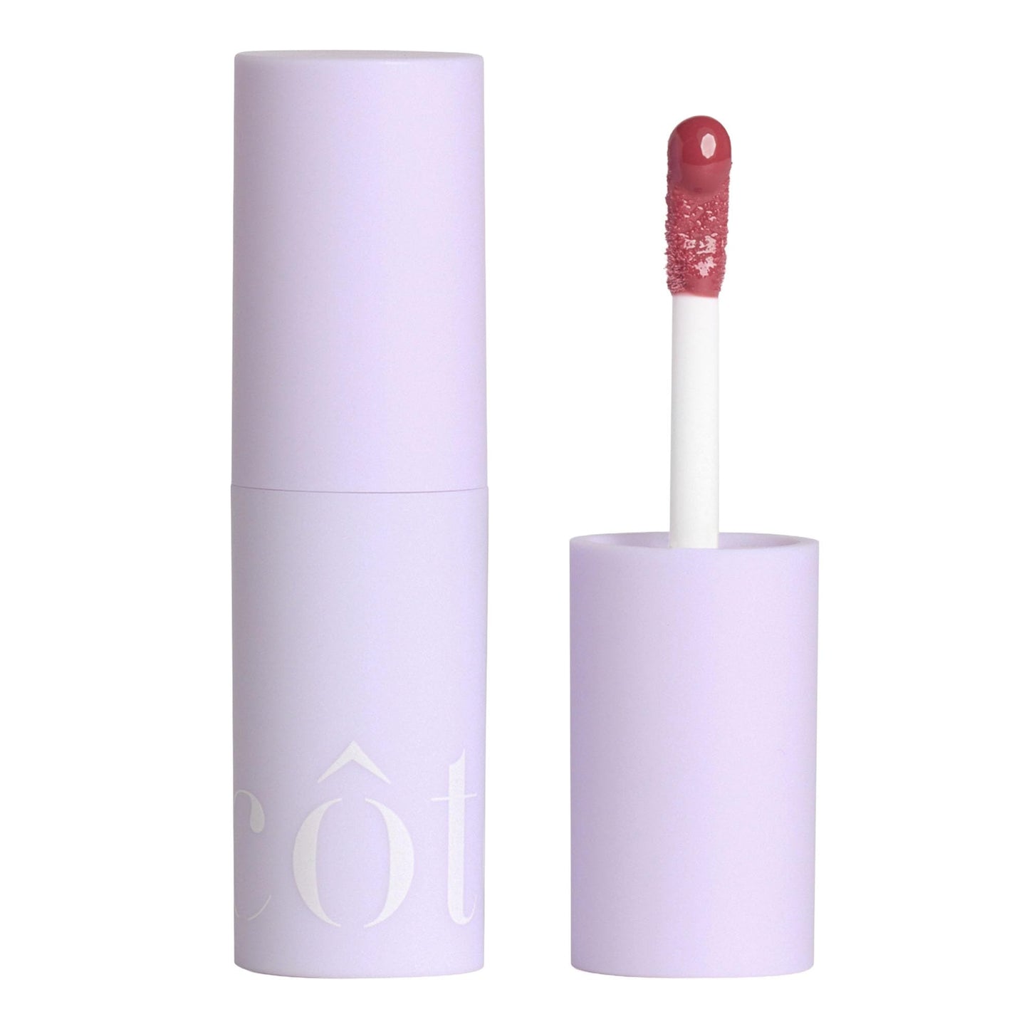 Cote Beauty's Mulberry Peptide Lip Shine, Ultra Hydrating & Long-Lasting Mauve Plumping Lip Gloss for Women with Hyaluronic Acid, Shea Butter & Jojoba