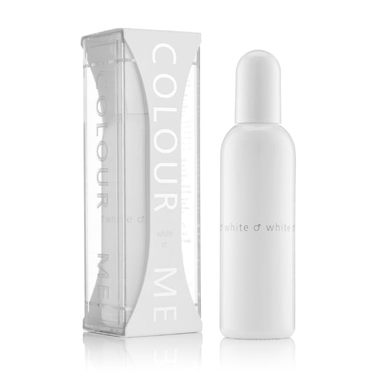 COLOUR ME Milton-Lloyd White - Cologne for Men - Aromatic Fougere Fragrances - Mens Cologne - Long Lasting Perfume for Men - Eau de Parfum - 3 oz