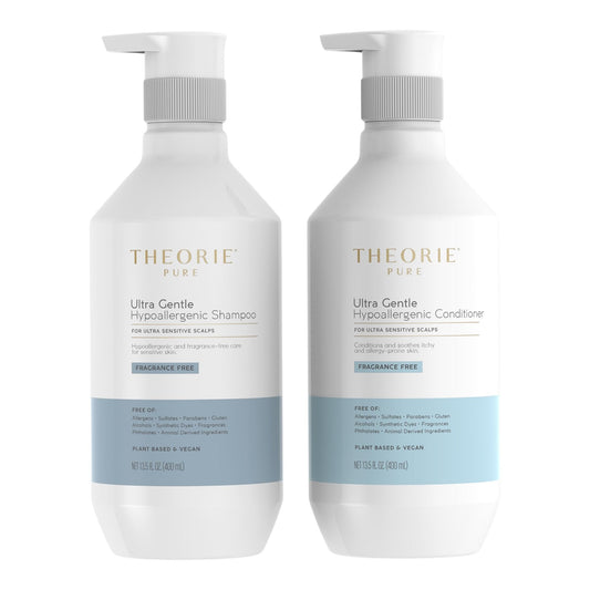 THEORIE 400 mL Shampoo & Conditioner Collection (THEORIE Sage Collection Hair Care Sets (Tea Tree & Ginger 400mL Shampoo & Conditioner Set)) Beauty & Personal Care Theorie