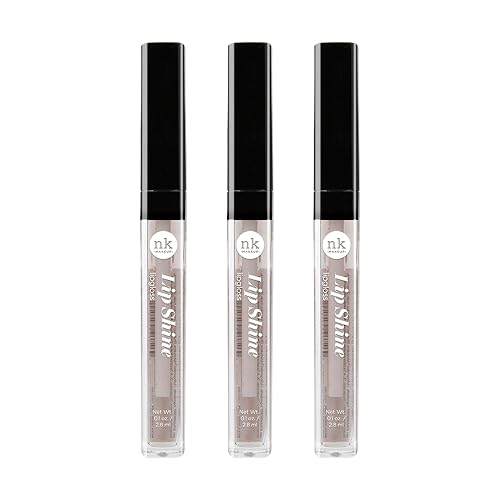 NICKA K NEW YORK Lipshine, Cosmetics, vibrant colors, bright colors, shining lips, lip shine, long lasting (AMZ250)