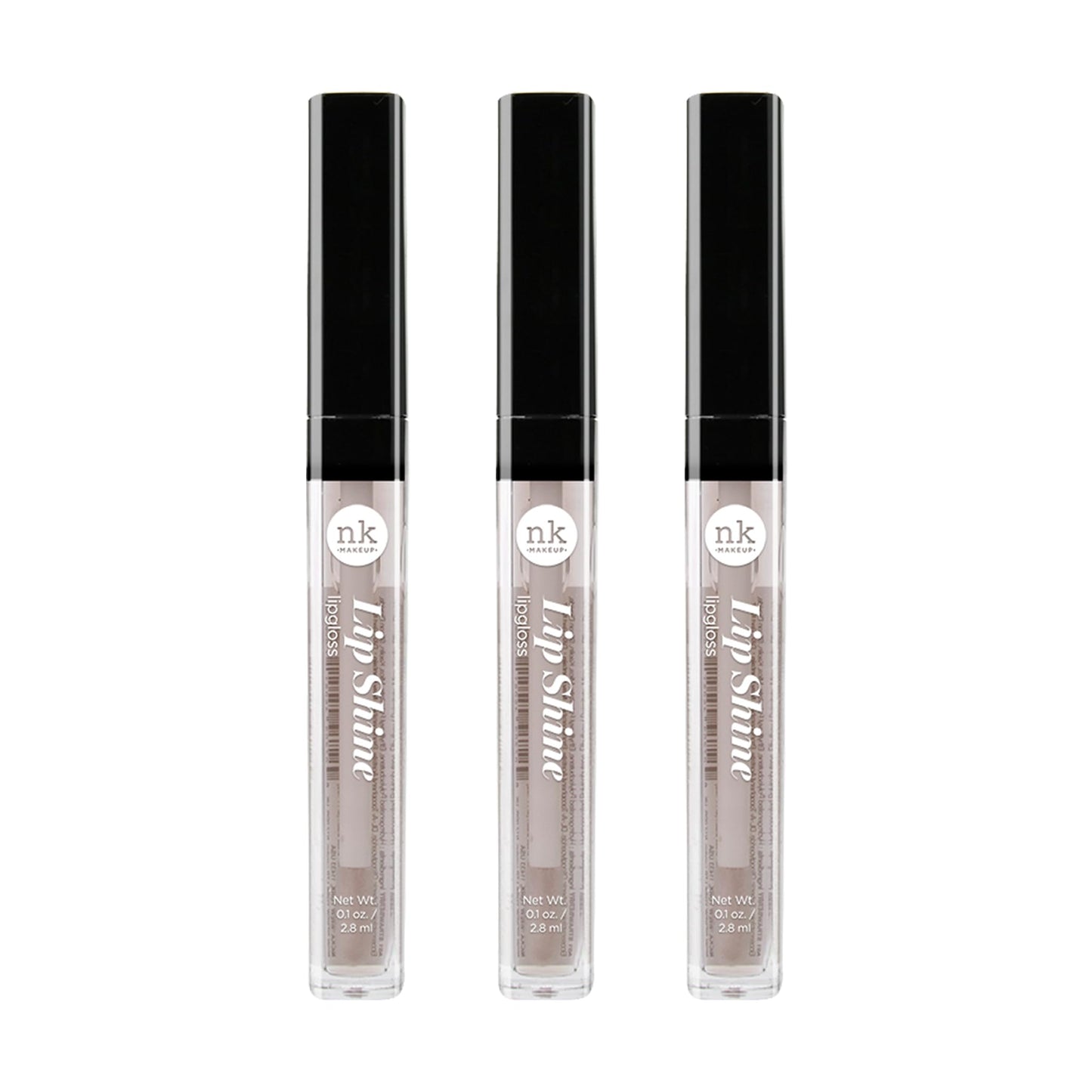 NICKA K NEW YORK Lipshine, Cosmetics, vibrant colors, bright colors, shining lips, lip shine, long lasting (AMZ250)
