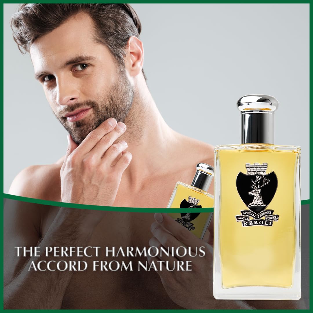 Castle Forbes KEIG Men's Cologne, 100ml | Fresh & Bold, Long-Lasting Citrus Scent w/Essential Oils | Paraben-Free, Cruelty-Free, Unapologetically