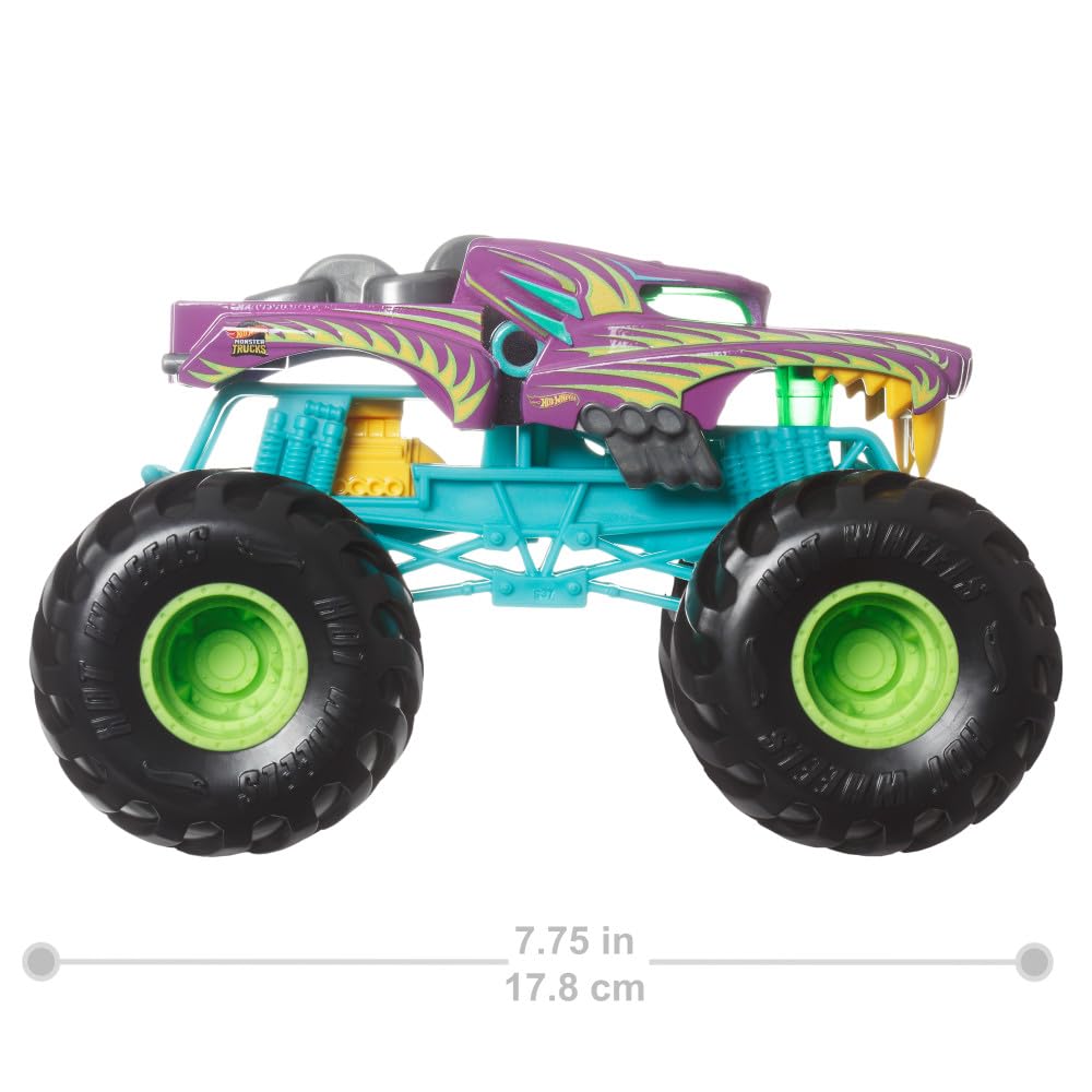Hot Wheels HotWeiler Monster Truck Oversized 1:24 Scale Great Gift Toy Trucks Large Scale