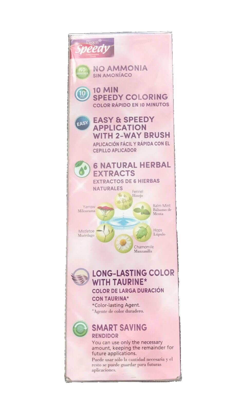 HOYU Bigen Speedy Hair Color, No. 2 Light Warm Chestnut (Pack Of 6)