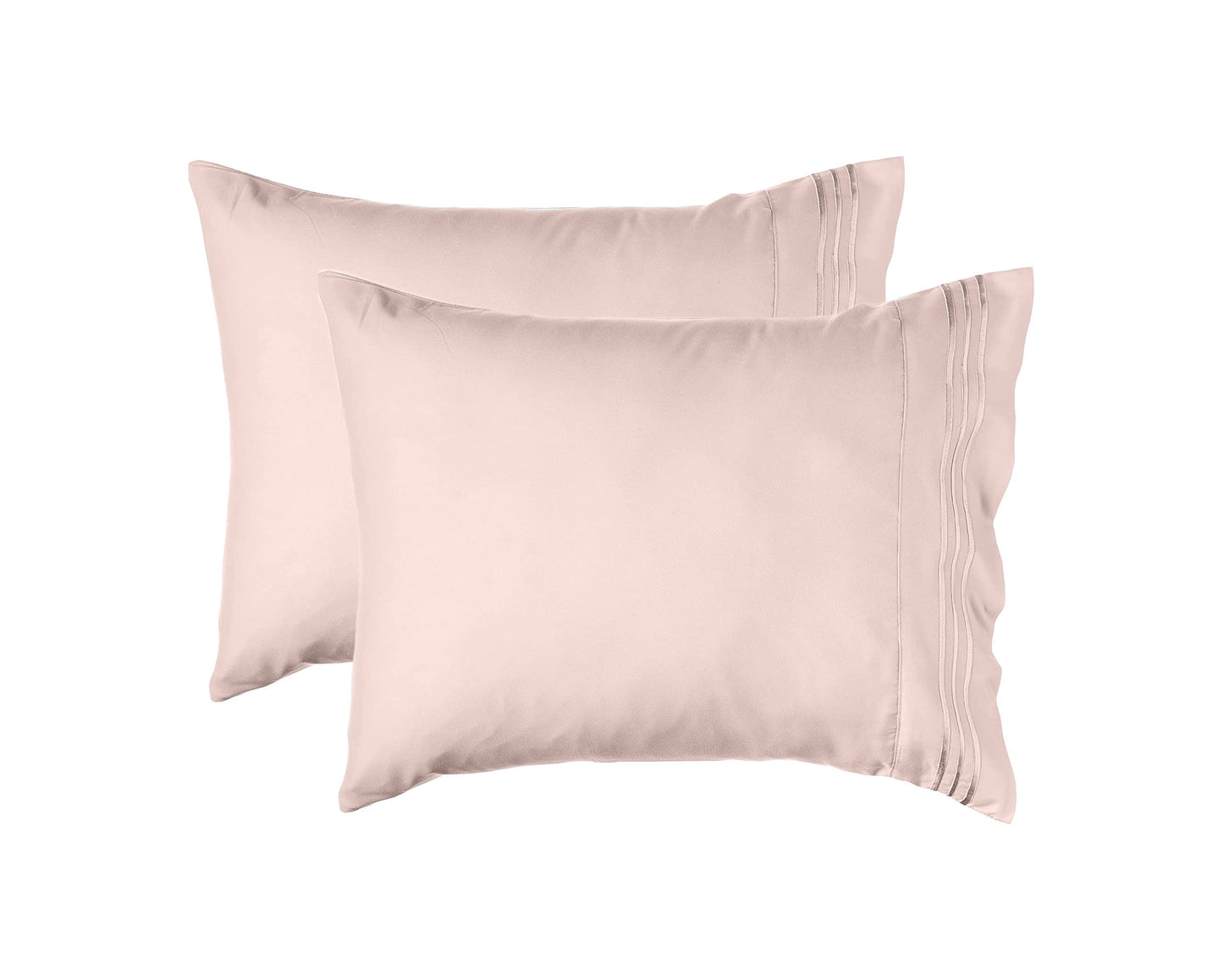 Elegant Comfort 4-Piece Smart Sheet Set - Luxury Soft 1500 Thread Count Egyptian Quality Microfiber, Wrinkle Resistant with Side Storage Pockets on