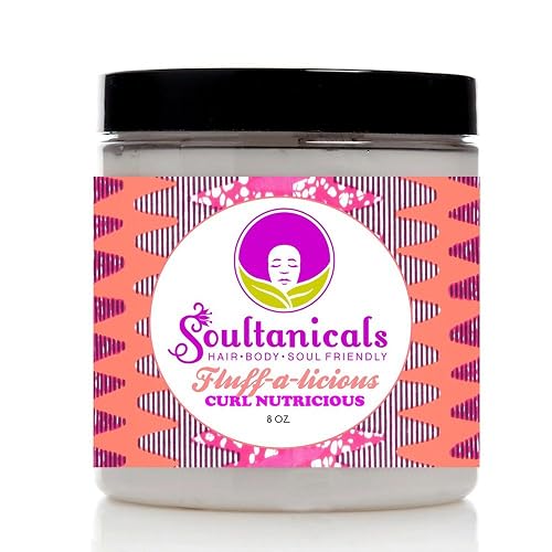 Soultanicals Fluff-a-licious Curl Nutricious, 8 Oz