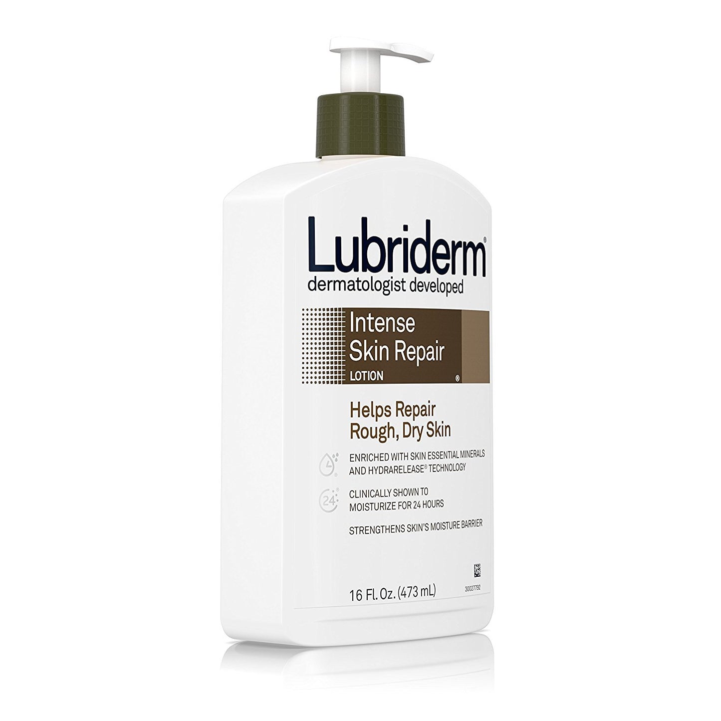Lubriderm Intense Dry Skin Repair Lotion for Relief of Rough, Dry Skin, Fast Absorbing, 16 fl. Oz (Pack of 6)
