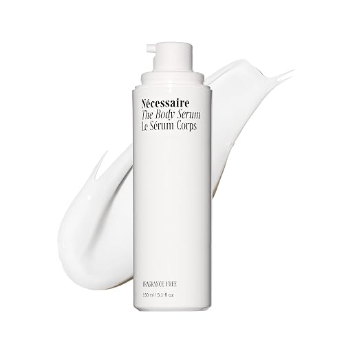 Nécessaire The Body Serum - Fragrance-Free Hyaluronic Acid Body Serum for Women+ Men. Niacinamide Firming Body Lotion - Fast-Absorbing for Sensitive +