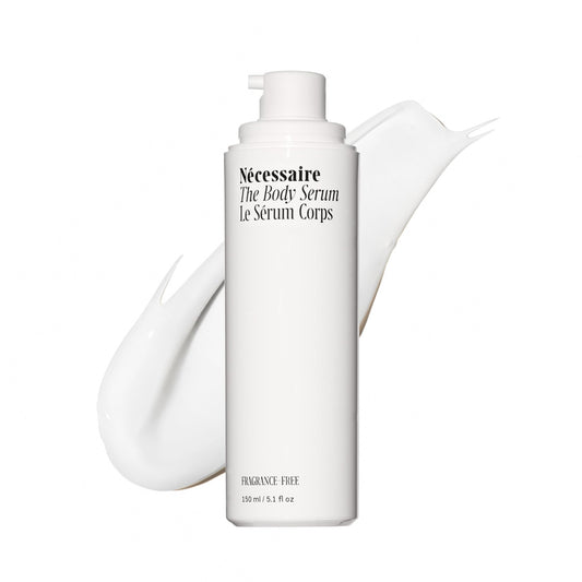 Nécessaire The Body Serum - Fragrance-Free Hyaluronic Acid Body Serum for Women+ Men. Niacinamide Firming Body Lotion - Fast-Absorbing for Sensitive +