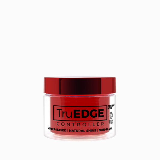 NICKA K NEW YORK Tyche TruEDGE Edge Controller - 100ml / 3.38 fl oz - Water-Based, Black Castor Oil & Hemp Seed Oil - Long-Lasting Hold, Non-Flaky