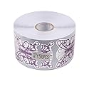 BeautyLeader 500Pcs Nail Form Pruple Bufferfly Shape Nail Art Guide Form Acrylic Tips UV Gel Extension Stickers Guide Stencil Manicure Tools for Nail