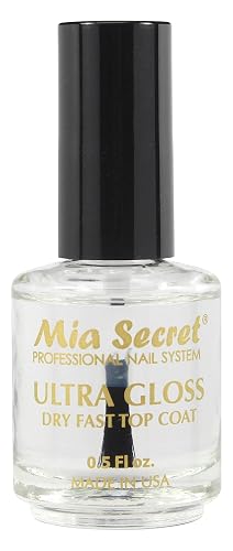Mia Secret Ultra Gloss Dry Fast Top Coat 0.5Fl Oz Beauty & Personal Care Mia Secret