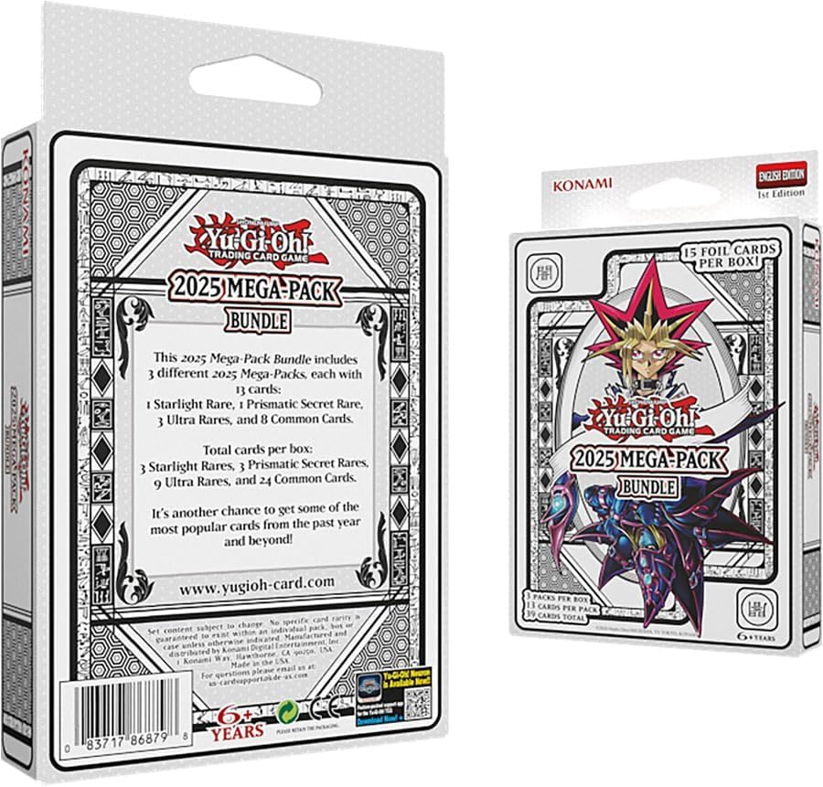 Yu-Gi-Oh! CCG 2025 Mega Pack Bundle Tuck Box (Random Art)