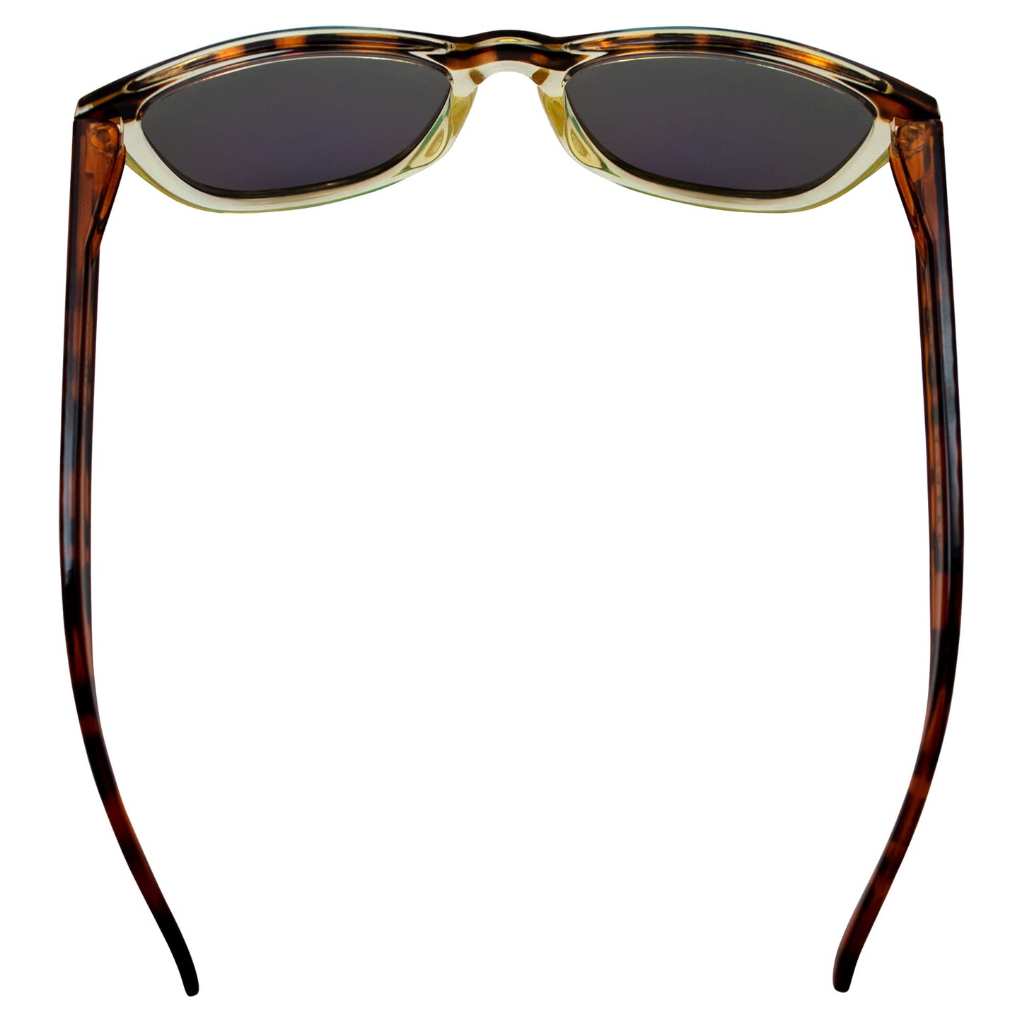 Epoch Eyewear LXE Skateboarding Sport Sunglasses Tortoise Gold with Green Mirror Polarized Lens