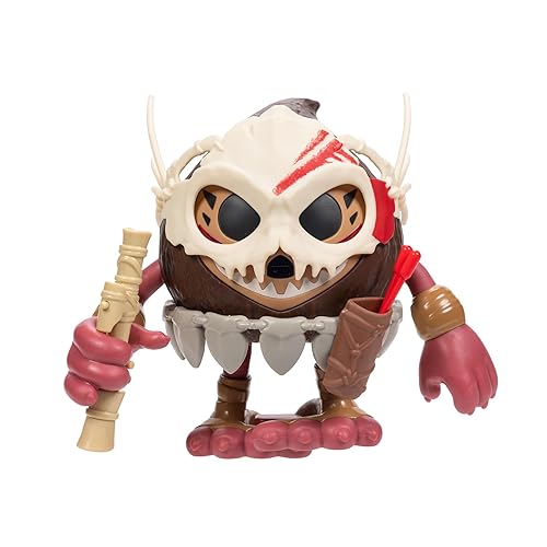 Disney's Moana 2 Kotu Figure Walk & Talk Kotu with Mask, Dagger, Dart Tool and 3 Play Darts - Officially Licensed by Disney, Great Birthday for Girls…