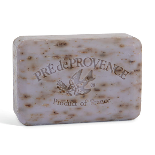 Pre de Provence Artisanal Soap Bar, Enriched with Organic Shea Butter, Natural French Skincare, Quad Milled for Rich Smooth Lather, Lavender, 8.8