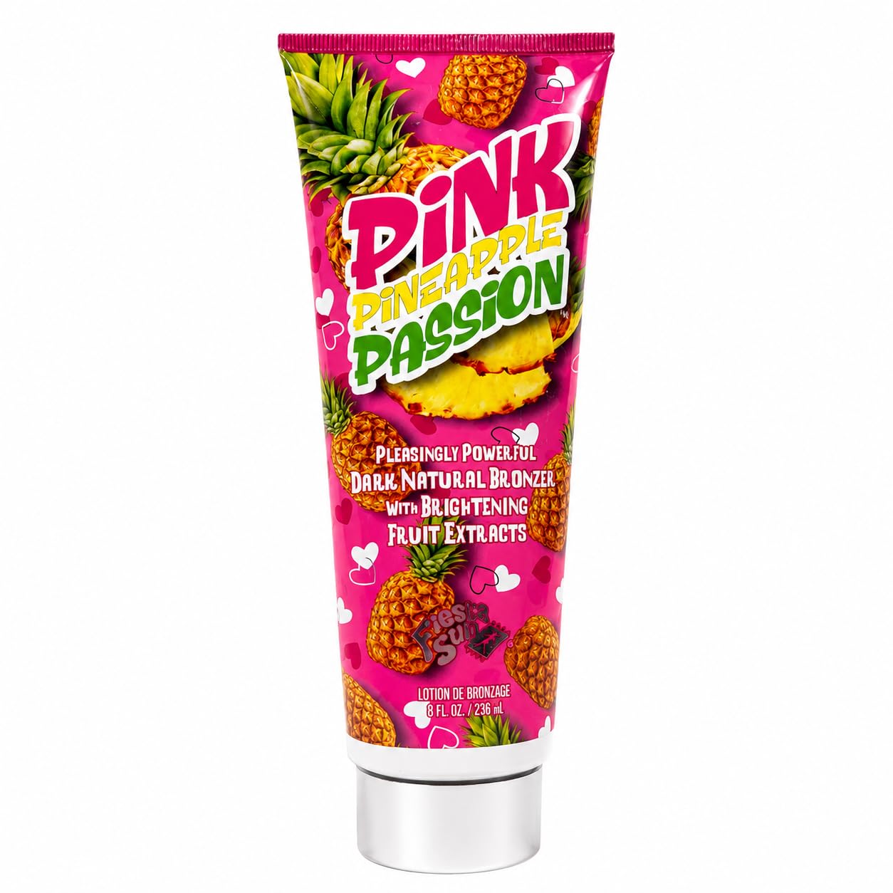 Fiesta Sun Pink Pineapple Passion Powerful Dark Natural Bronzer 8oz