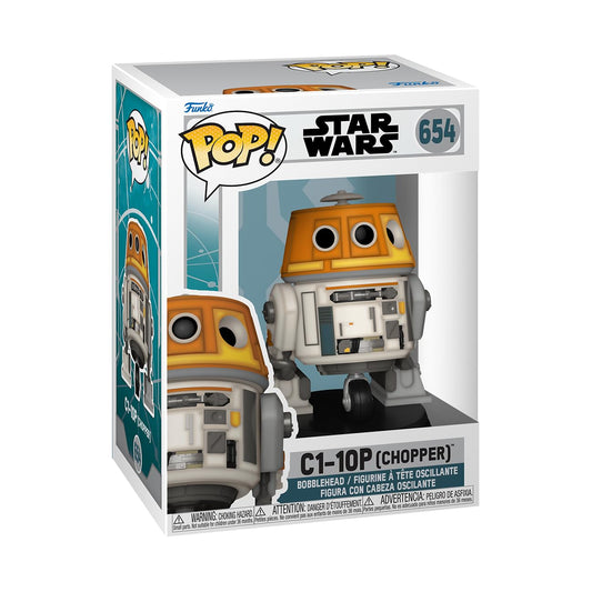 Funko POP! Star Wars: Ahsoka TV 1- C1-10P - (Chopper) - Collectable Vinyl Figure - Gift Idea - Official Merchandise - for Kids & Adults - TV Fans…