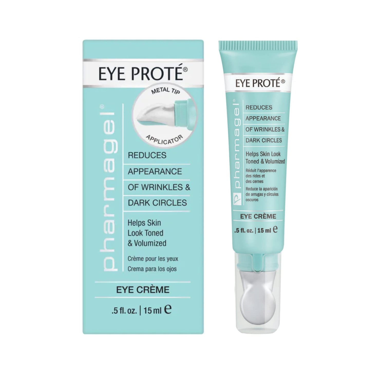 Pharmagel Eye Prote Eye Crème | Anti Wrinkle Moisturizing Eye Cream for Dark Circles and Puffiness | Anti Aging Eye Cream & Under Eye Bags Treatment