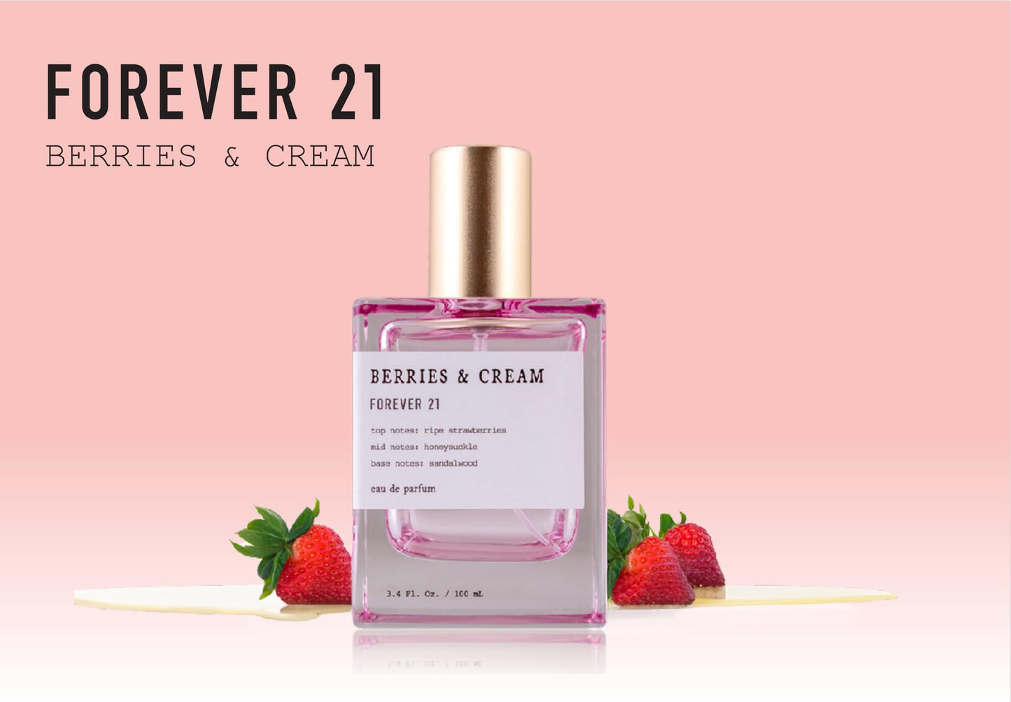 Berries & Cream Eau de Parfum, 3.4 fl. oz., by Forever 21