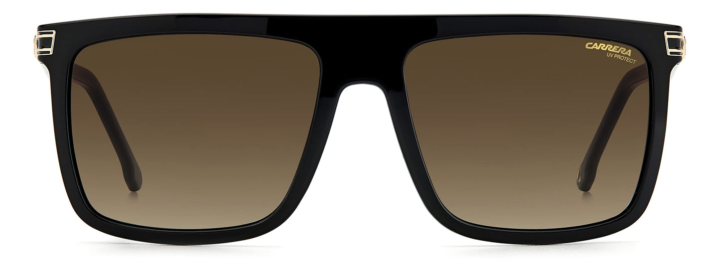 Carrera 1048/S BLACK/GREY BROWN SHADED 58/17/140 unisex Sunglasses