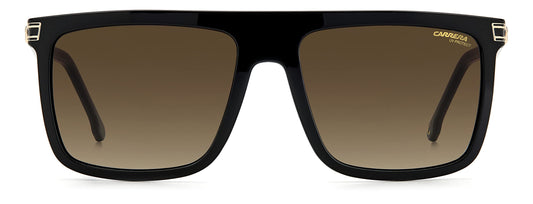 Carrera 1048/S BLACK/GREY BROWN SHADED 58/17/140 unisex Sunglasses