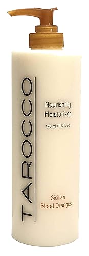 Baronessa Cali Tarocco Nourishing Moisturizer Body Lotion - Sicilian Red Orange Extracts, 16 Ounces
