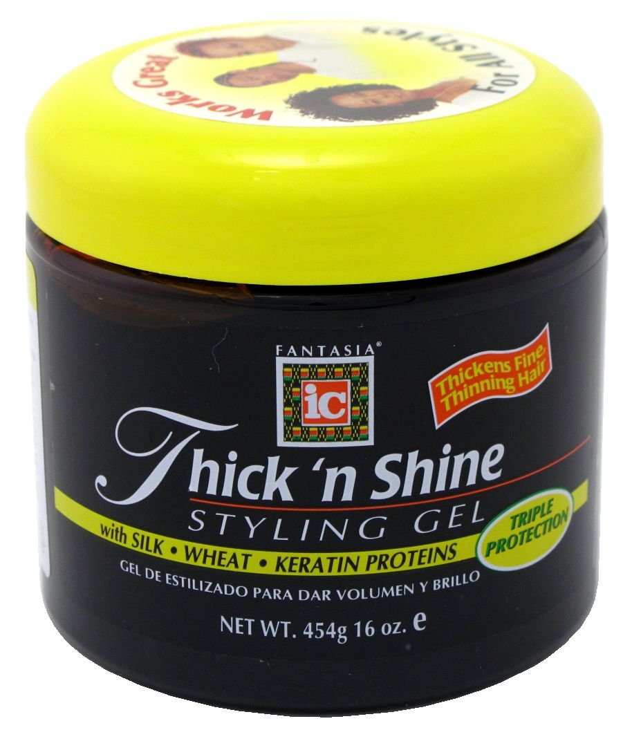 Fantasia Gel Thick 'N Shine 16oz Jar (6 Pack)