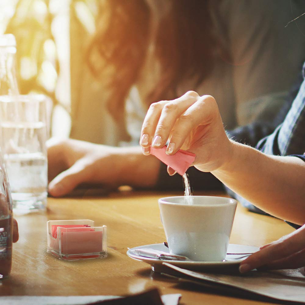 Sugar Packet Holder - Clear Plastic Storage Container for Kitchen - Commercial & Business Organization for Restaurants & Home, Coffee Bars, & Diners…